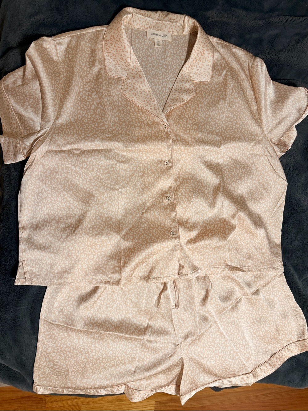 Silky Blush Animal Print Pajama Set